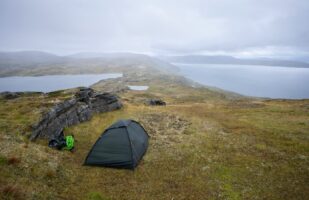 Camp at Vielggisbákte