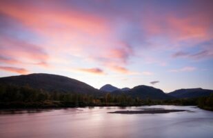 Evening glow at Tarraätno