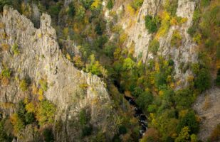 Bode River from Rosstrappe (Harz)
