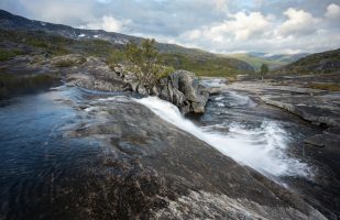 Nameless waterfall in Rago