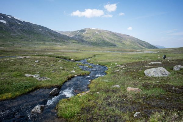 Hiking through Gråtådalen