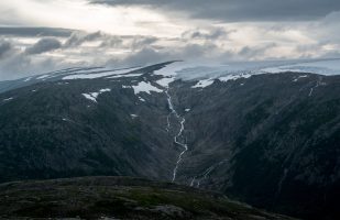 Hengfonna glacier front