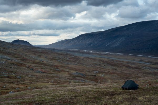 View into Guhkesvágge from my campsite