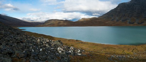 View to the north (you can guess where my tent is...)