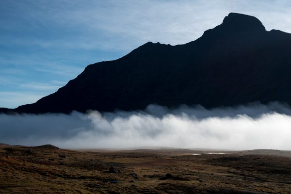 Fogbank beneath Bierikbákte