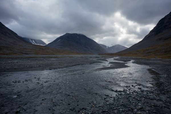 Gravel flats of Áhkájåhkå