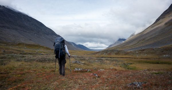 Hiking on