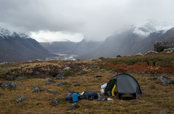 Campsite with a view