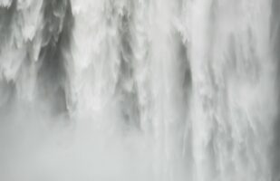 Skógafoss Closeup