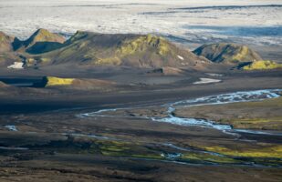 View towards Mýrdalsjökull