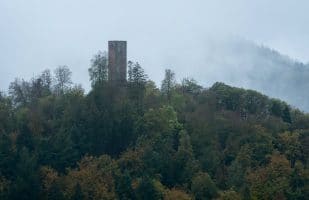 Castle ruin Scharfenberg (Closeup)