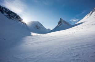 Kebnekaisefjäll in Winter