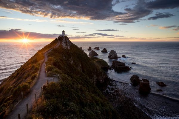 Sunrise at Nugget Point