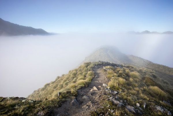 Ascent from the clouds