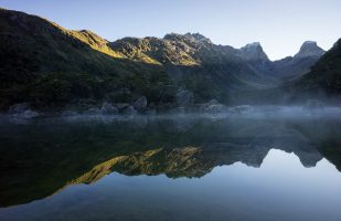 Morning view of Lake Mackenzie