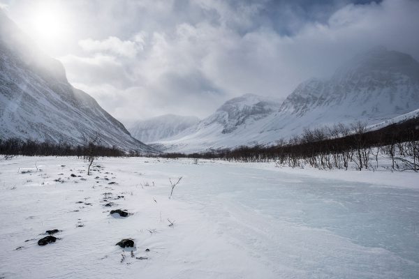 Upper Visttasvággi - Winter