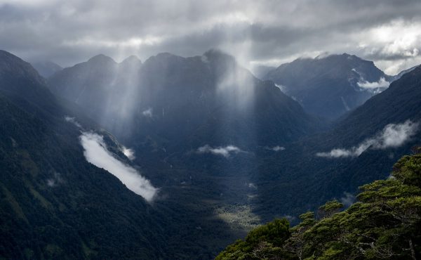 View from the Pleasant Range (Dusky Track)