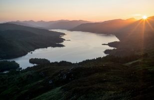 Loch Katrine from Ben A'an (Trossachs)