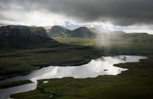 Loch Lurgainn from Stac Pollaidh