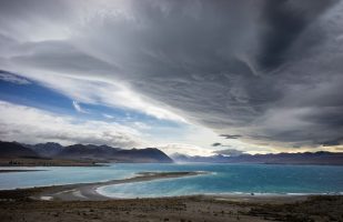 Storm at Lake Tekapo