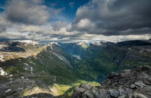 Geiranger from Dalsnibba